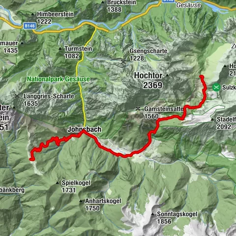 Mödlingerhütte - Hesshütte