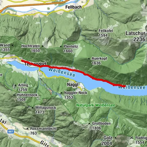 Weißensee, Kärnten/Österreich