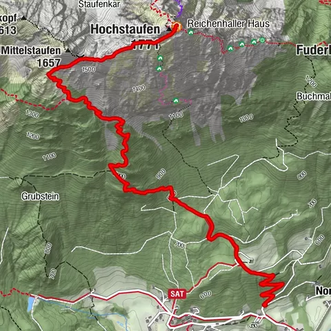 Hochstaufen Abstieg