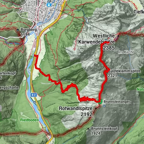 Nördliche Linderspitze, Bayern/Deutschland