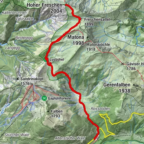 Laterns, Vorarlberg/Österreich