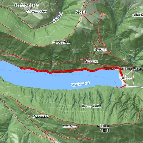Weißensee, Kärnten/Österreich