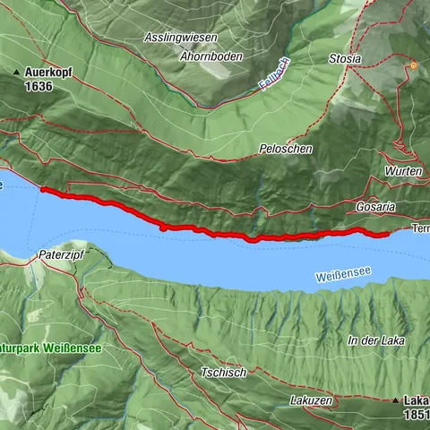 Weißensee, Kärnten/Österreich