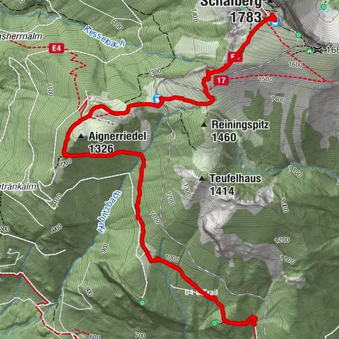 Schafberg, Salzbourg/Autriche