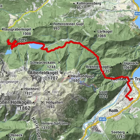 Ebensee am Traunsee, Oberösterreich/Österreich