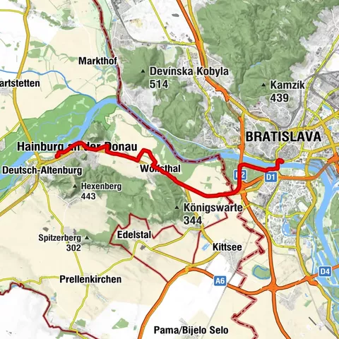 Hainburg an der Donau, Niederösterreich/Österreich