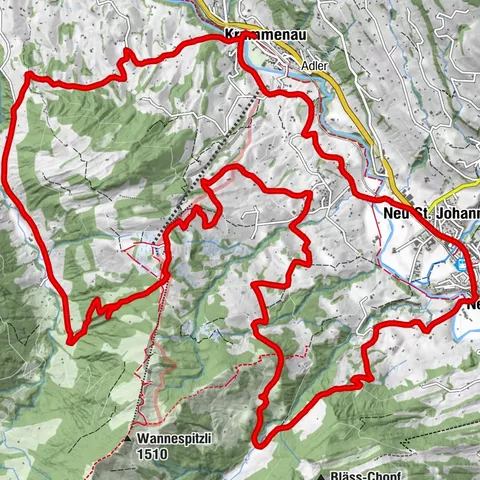 Krummenau, St. Gallen/Schweiz