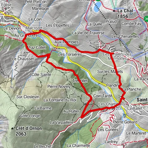Saint-Jean-d'Arves, Auvergne-Rhône-Alpes/France
