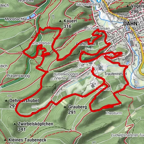 Dahn, Rheinland-Pfalz/Deutschland