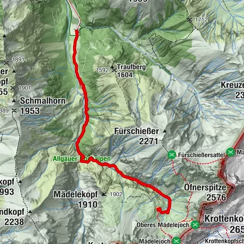 Oberstdorf, Schwaben/Deutschland