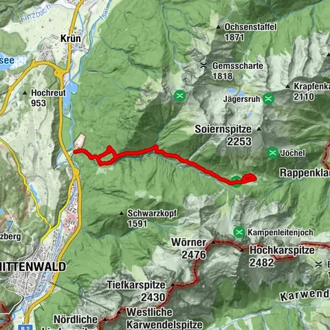 Mittenwald, Bayern/Deutschland