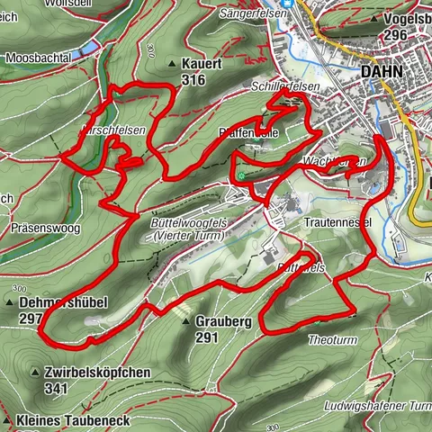 Dahn, Rheinland-Pfalz/Deutschland
