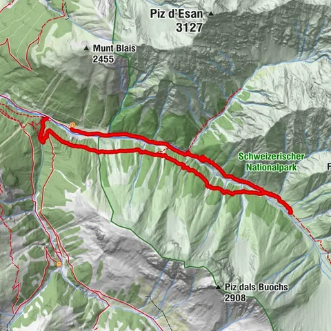 S-chanf, Graubünden/Schweiz
