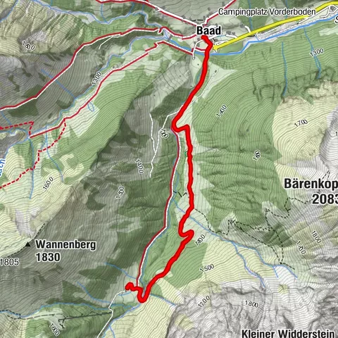 Baad, Vorarlberg/Österreich