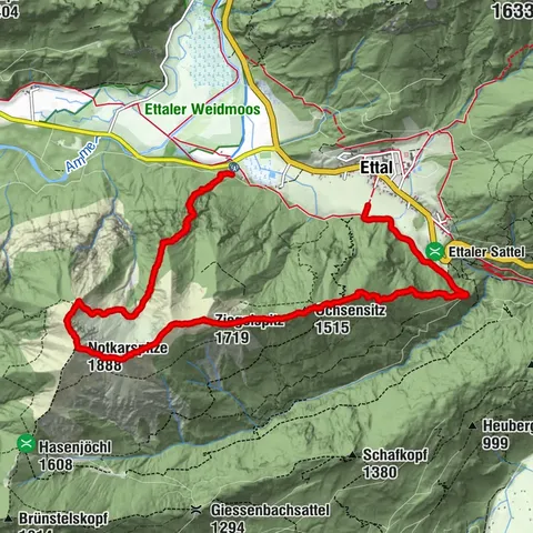 Ettal, Bayern/Deutschland