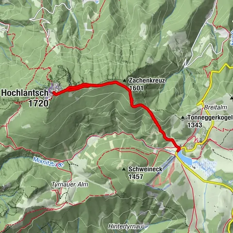 Fladnitz an der Teichalm Wandern