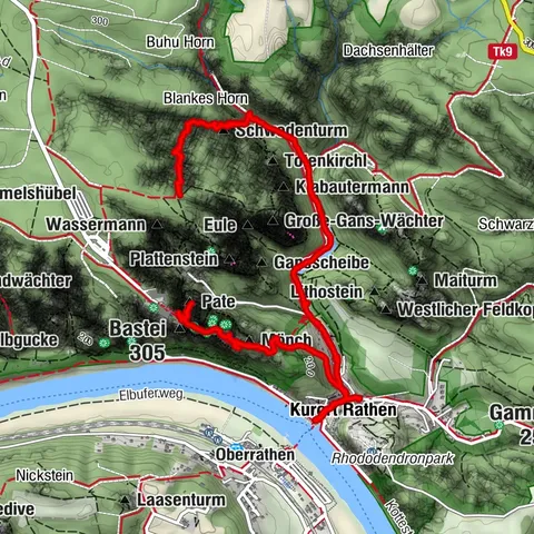 Kurort Rathen, Sachsen/Deutschland