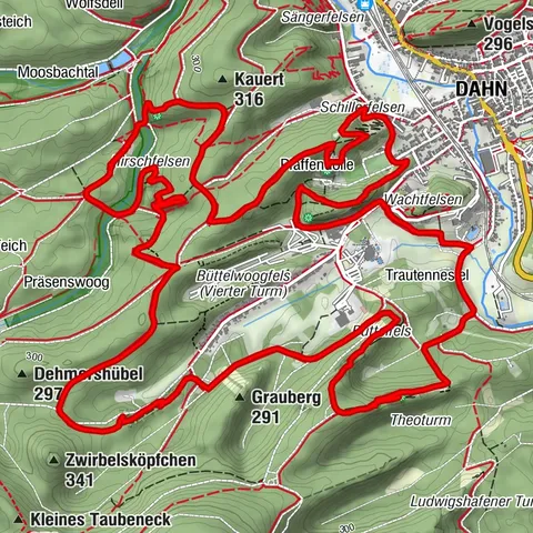 Dahn, Rheinland-Pfalz/Deutschland