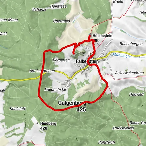 Falkenstein, Niederösterreich/Österreich