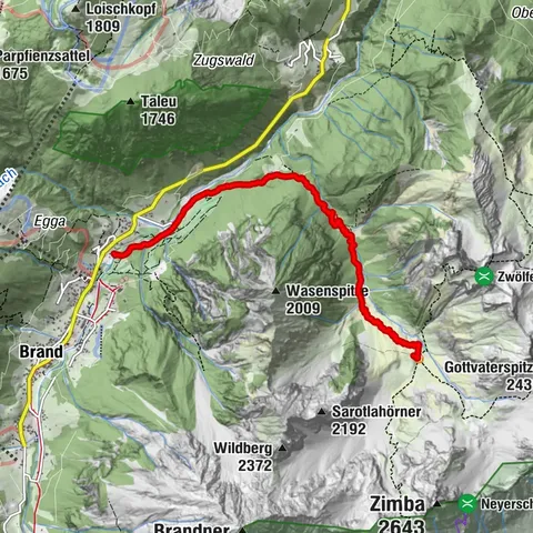 Brand, Vorarlberg/Österreich