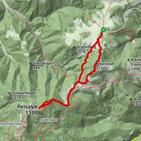 Ebenwald - Hochstaff - Reisalpe