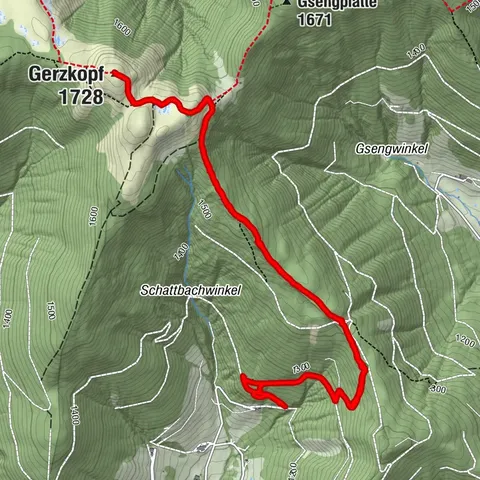 Gerzkopf, Eben im Pongau, Salzburg/Österreich