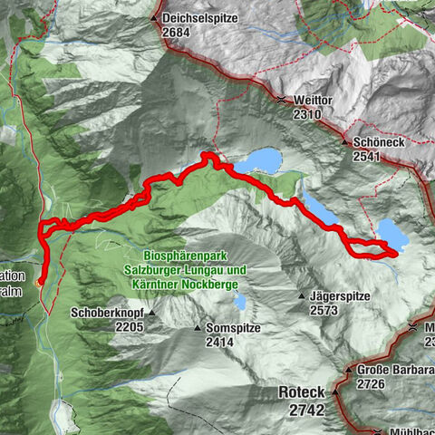 Lessach Wandern