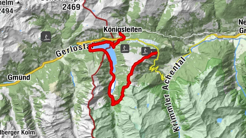 HOHE TAUERN PANORAMA TRAIL | ET02 : Vallée de Wildgerlos | Hochkrimml-Königsleiten
