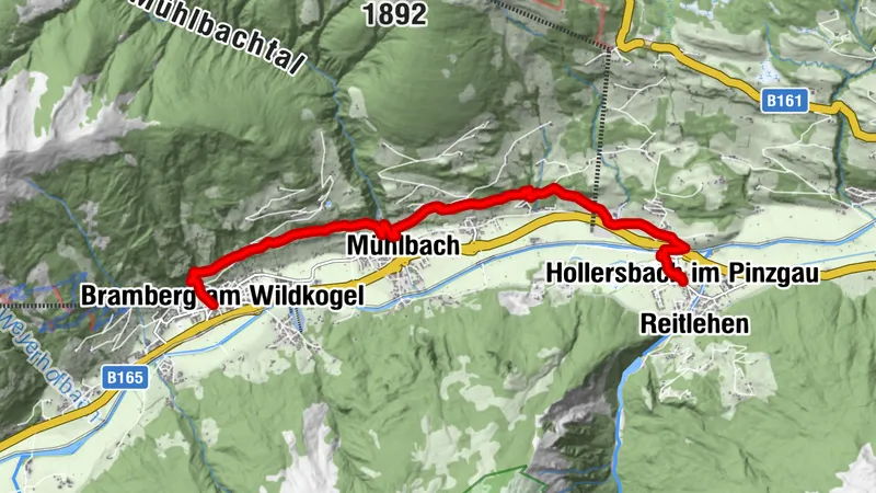 HOHE TAUERN PANORAMA TRAIL | ET05 : Itinéraire alternatif Sonnenweg | Bramberg-Hollersbach
