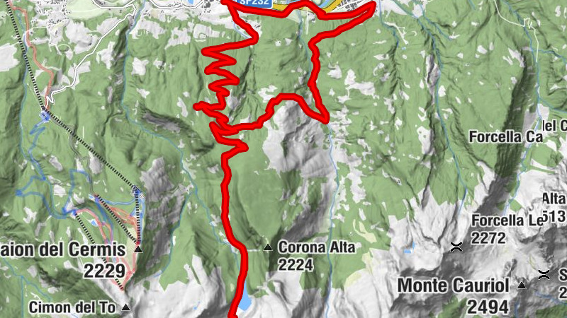 Lac Lagorai - Tour 935