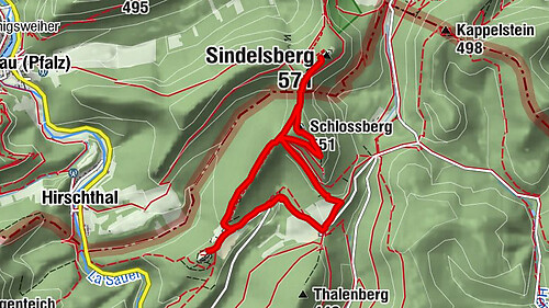 Vosges du Nord - Circuit des 4 châteaux