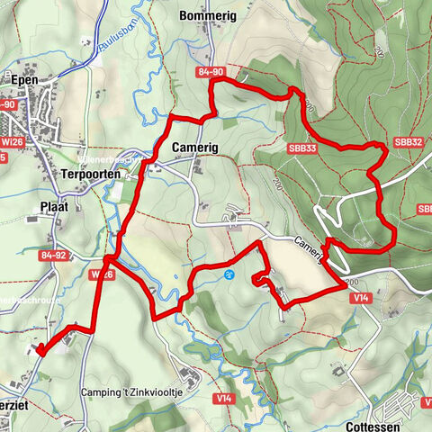 Rondje Terziet en Vijlerbos.