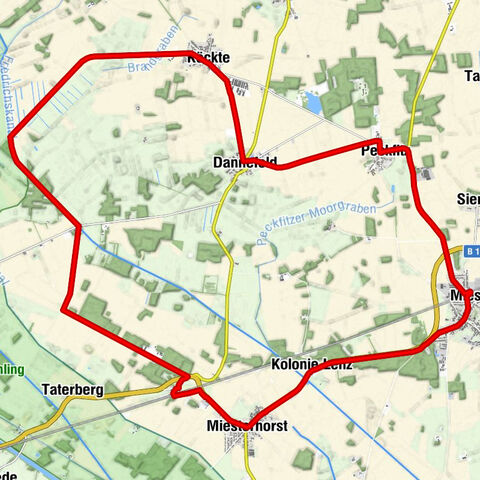 Bibertour - randonnée à vélo dans le Drömling
