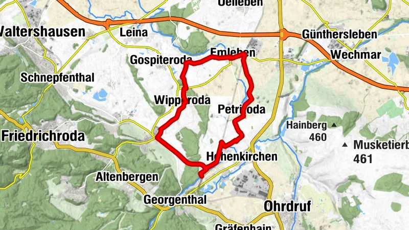 Circuit vélo - « Flößgrabenrundweg » – Herrenhof