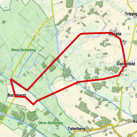 Storchentour - balade à vélo dans le Drömling