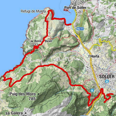 Soller - Berge - Port de Soller