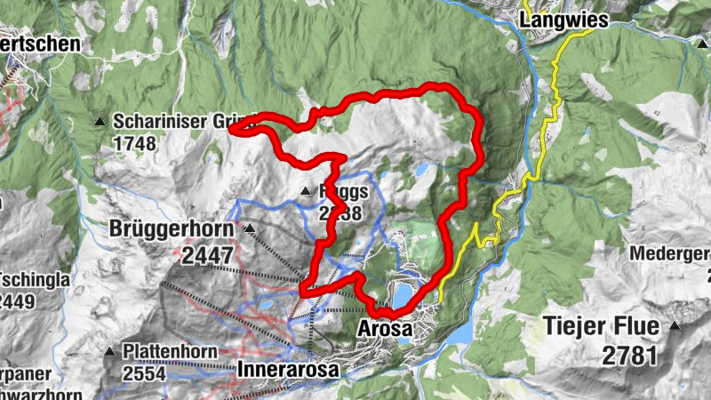 All Mountain: Arosa - Scheidegg - Arosa