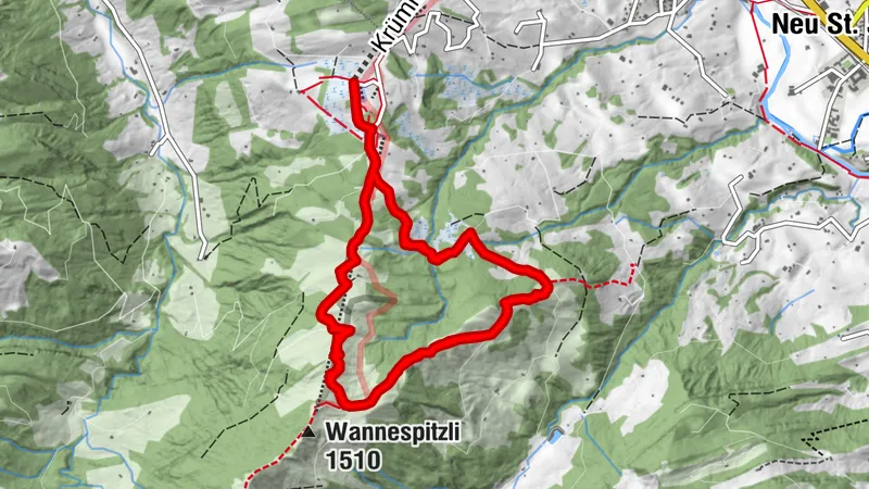 Parcours de montagne Wolzenalp