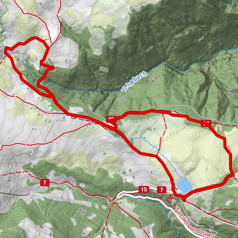 Villanderer Alm - Marzuner Hütte - Rinderplatzhütte