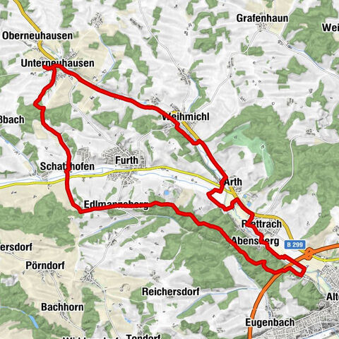 Pfettrach Höhenweg 1