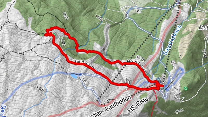 Sentier Heidi au Pizol