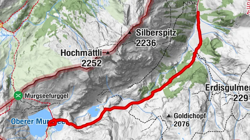 Parcours découverte de Murgsee