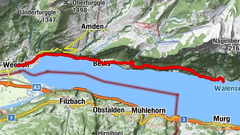 Riviera Walensee Weesen - Quinten