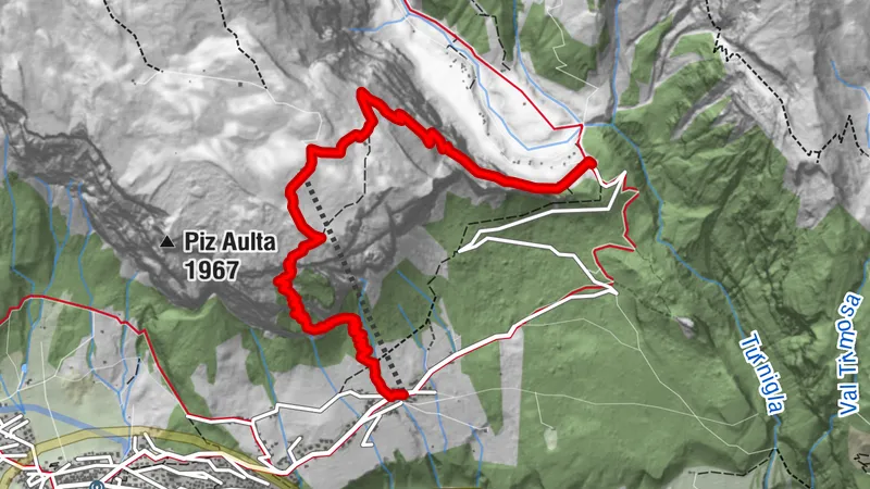 Via ferrata historique Pinut