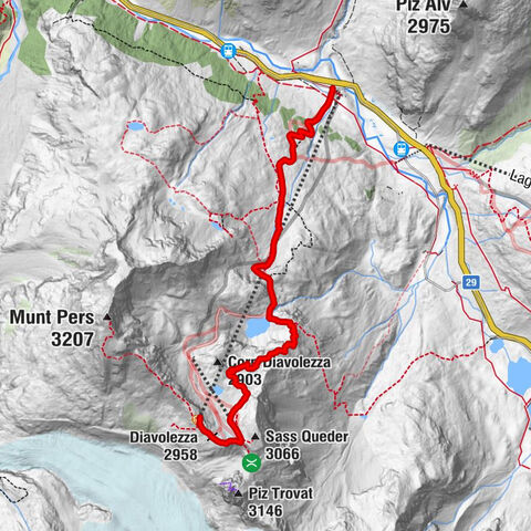 Diavolezza - Lej da Diavolezza