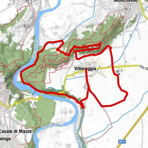 Sentiero delle Pietre Bianche | Tappa 3 Villareggia - Villareggia