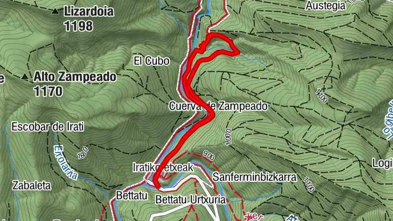 Navarra - Senda del río Urbeltza. Ochagavía (Casas de Irati)