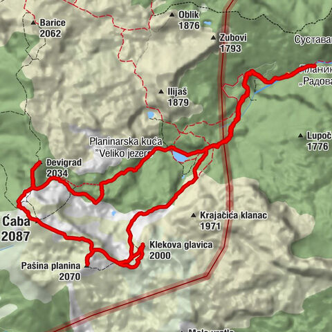 Treskavica 4x2000ndm