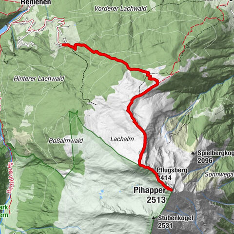 Hollersbach: Pihapper Wegnr. 935