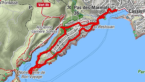 Cassis, Frankreich , Sentier du Petit Prince